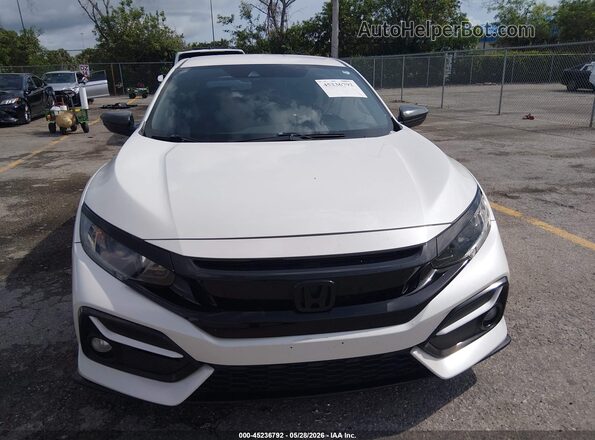 SHHFK7H42MU224736 2021 HONDA CIVIC White Vista del cuadro de instrumentos