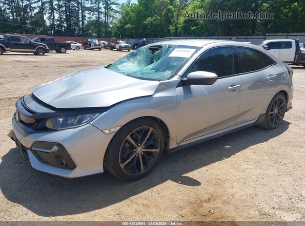 SHHFK7H44LU210268 2020 HONDA CIVIC Silver Przód lewy