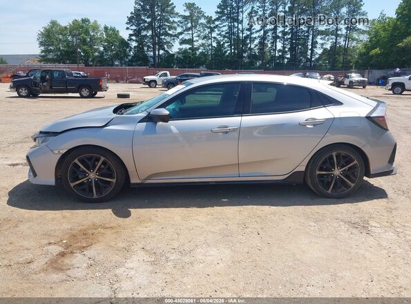 SHHFK7H44LU210268 2020 HONDA CIVIC Silver Widok wnętrza 360 stopni