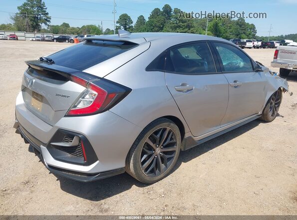 SHHFK7H44LU210268 2020 HONDA CIVIC Silver Tył prawy