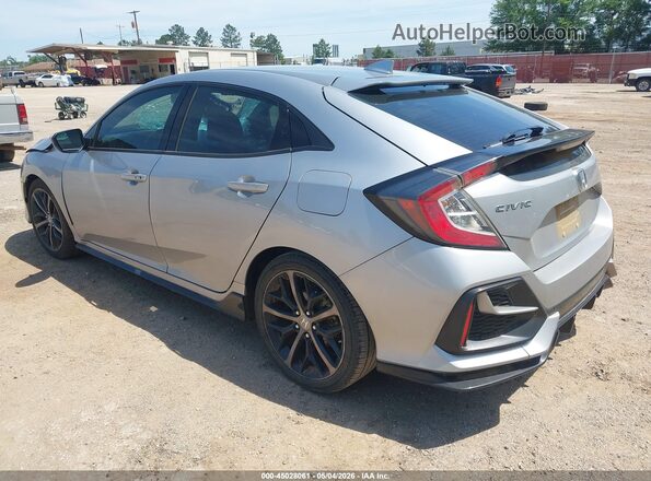 SHHFK7H44LU210268 2020 HONDA CIVIC Silver Tył lewy