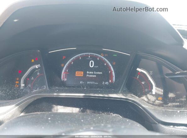 SHHFK7H44LU210268 2020 HONDA CIVIC Silver Widok tylnych siedzeń