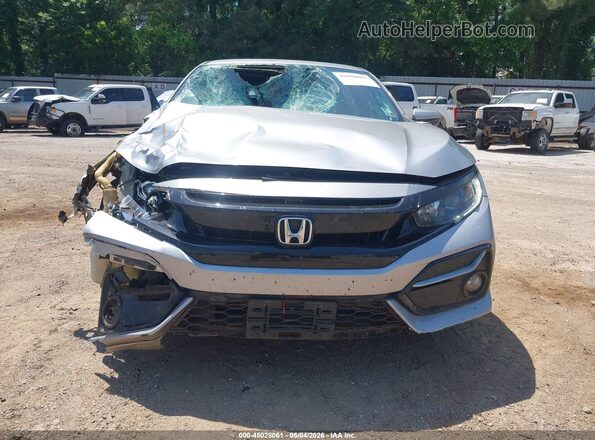 SHHFK7H44LU210268 2020 HONDA CIVIC Silver Widok zestawu wskaźników