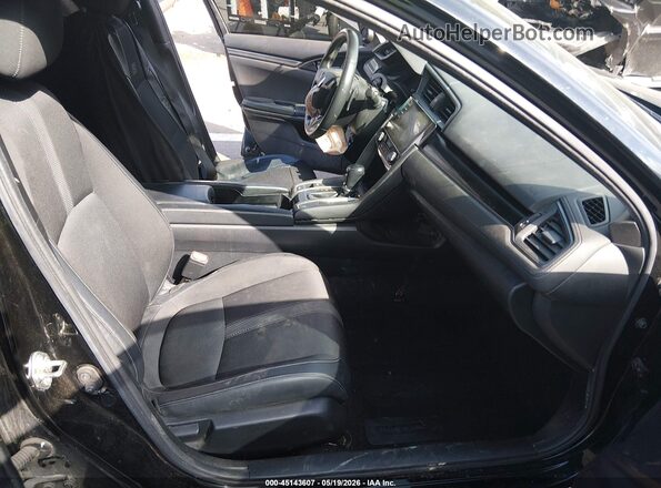 SHHFK7H44LU213896 2020 HONDA CIVIC Black Widok wnętrza z przodu