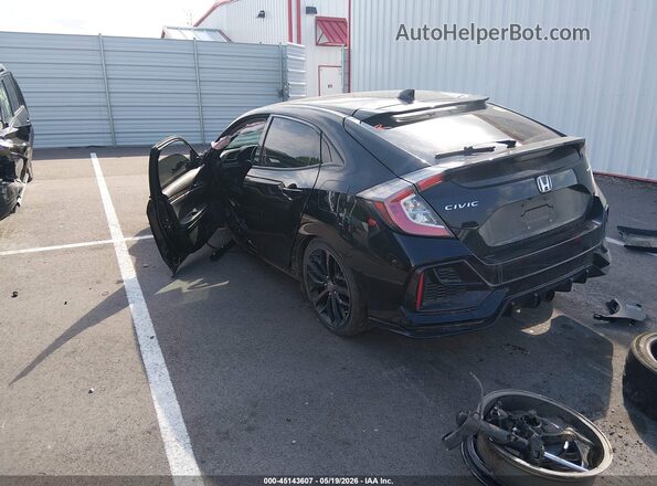 SHHFK7H44LU213896 2020 HONDA CIVIC Black Tył lewy