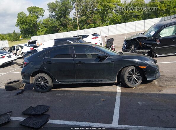 SHHFK7H44LU213896 2020 HONDA CIVIC Black Widok wnętrza 360 stopni