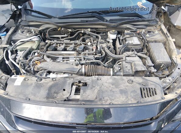 SHHFK7H44LU213896 2020 HONDA CIVIC Black Widok z tyłu