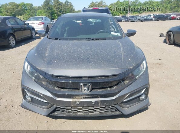SHHFK7H44LU404847 2020 HONDA CIVIC Gray Widok zestawu wskaźników