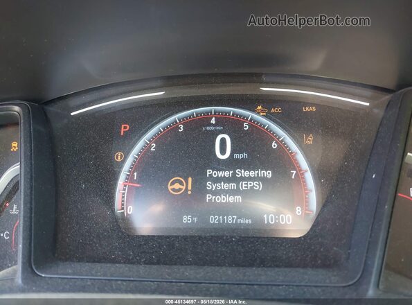 SHHFK7H44LU404847 2020 HONDA CIVIC Gray 