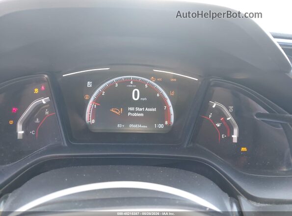 SHHFK7H44LU408798 2020 HONDA CIVIC Белый Вид задних сидений