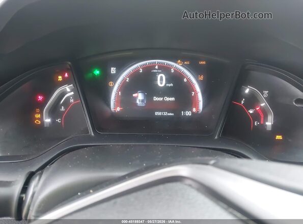 SHHFK7H44MU232174 2021 HONDA CIVIC Blue Вид задніх сидінь