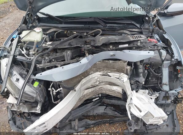SHHFK7H44MU232174 2021 HONDA CIVIC Blue Вид ззаду