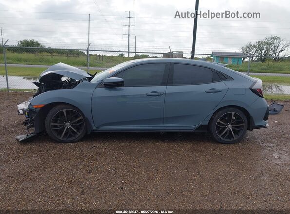 SHHFK7H44MU232174 2021 HONDA CIVIC Blue 