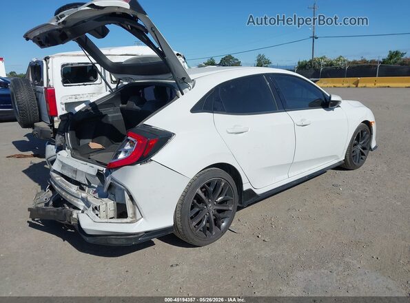 SHHFK7H45MU403515 2021 HONDA CIVIC White Trasero derecho