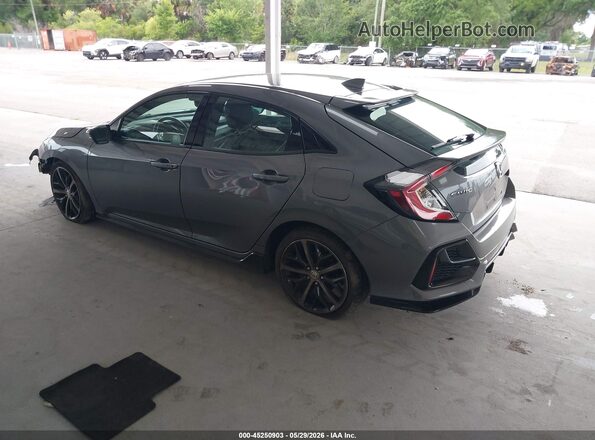 SHHFK7H47LU420945 2020 HONDA CIVIC Gray უკანა მარცხენა