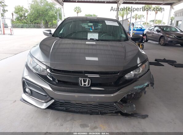 SHHFK7H47LU420945 2020 HONDA CIVIC Gray ხელსაწყოთა პანელის ხედი