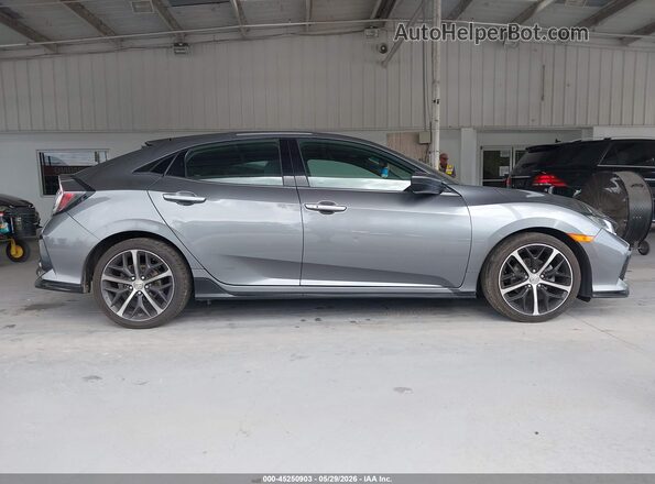 SHHFK7H47LU420945 2020 HONDA CIVIC Gray უკანა სალონის ხედი