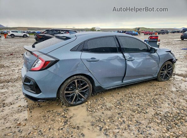 SHHFK7H48MU204331 2021 HONDA CIVIC Gray Tył prawy