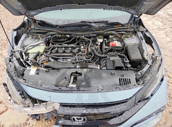 SHHFK7H48MU204331 2021 HONDA CIVIC Gray Widok wnętrza z tyłu