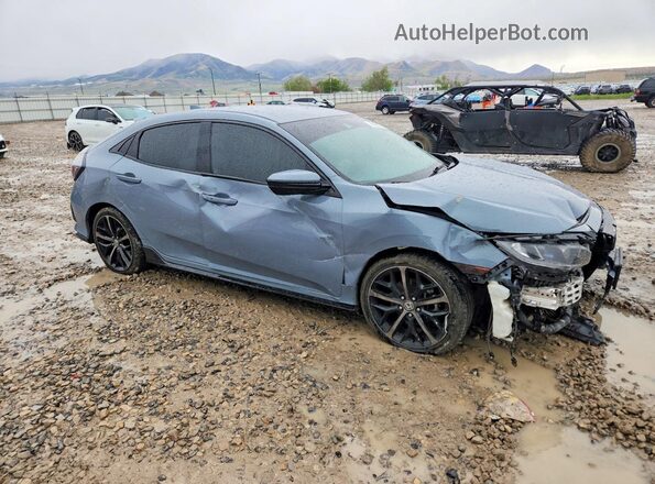 SHHFK7H48MU204331 2021 HONDA CIVIC Gray Przód prawy