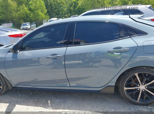 SHHFK7H48MU230007 2021 HONDA CIVIC Light Blue 