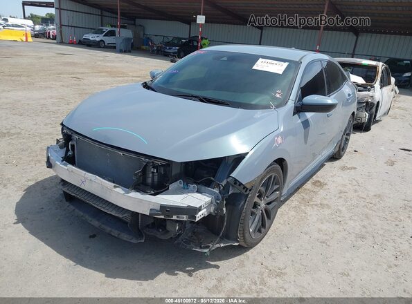 SHHFK7H49LU412636 2020 HONDA CIVIC Gray Przód lewy