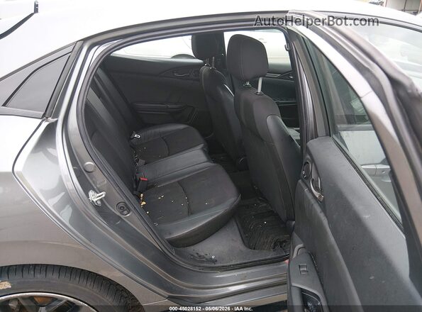 SHHFK7H4XMU415434 2021 HONDA CIVIC Gray Widok naklejki z numerem VIN