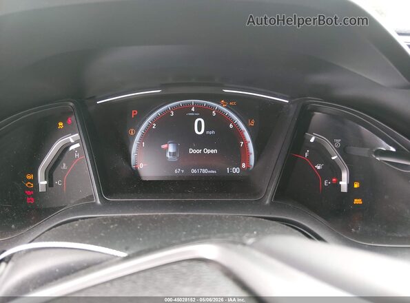 SHHFK7H4XMU415434 2021 HONDA CIVIC Gray Widok tylnych siedzeń