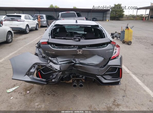 SHHFK7H4XMU415434 2021 HONDA CIVIC Gray 