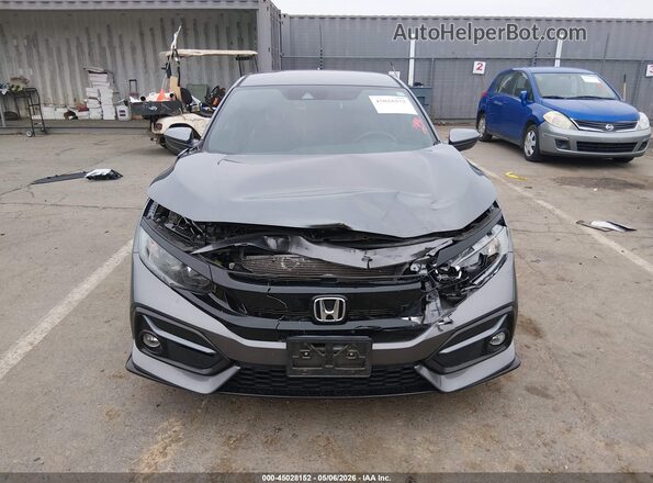 SHHFK7H4XMU415434 2021 HONDA CIVIC Gray 