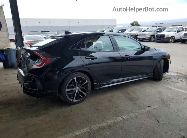 SHHFK7H4XMU427096 2021 HONDA CIVIC Black 