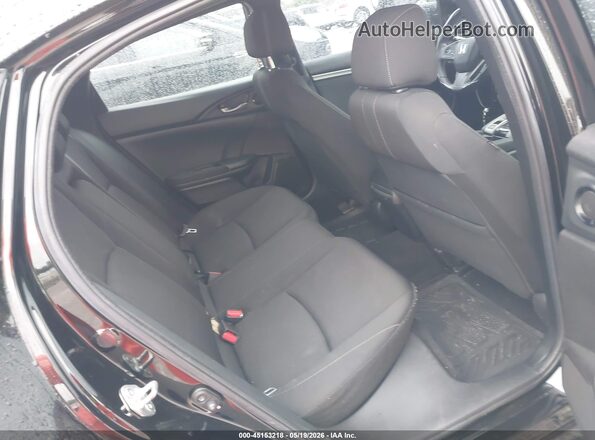 SHHFK7H5XJU239960 2018 HONDA CIVIC Black Vista de la etiqueta del VIN
