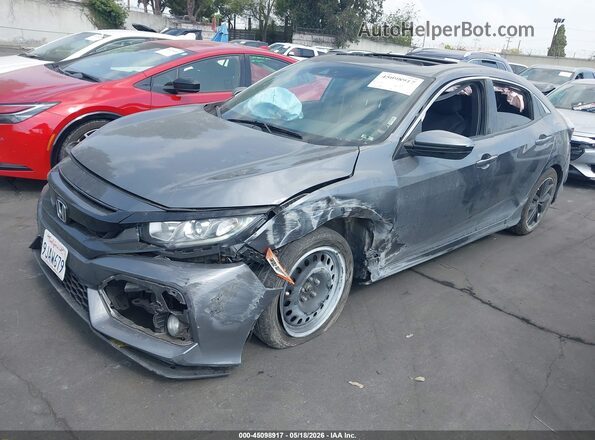 SHHFK7H61LU422322 2020 HONDA CIVIC Серый Передняя левая четверть