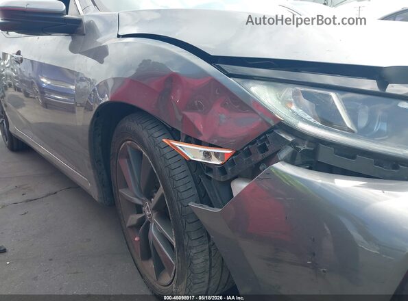 SHHFK7H61LU422322 2020 HONDA CIVIC Серый Вид щитка приборов