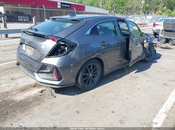 SHHFK7H61MU202244 2021 HONDA CIVIC Gray Задня права чверть