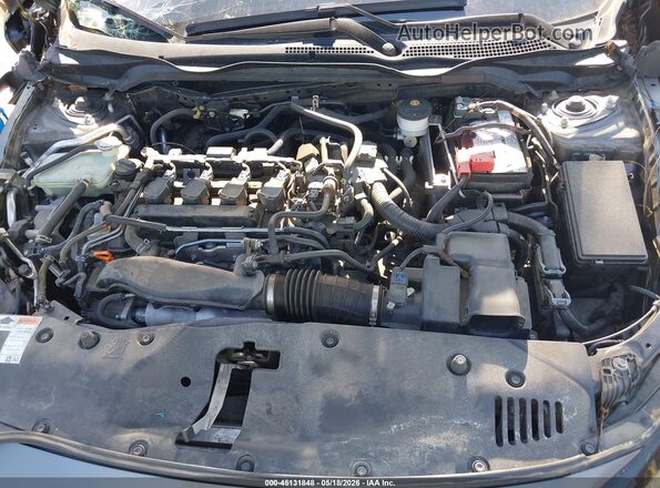 SHHFK7H61MU202244 2021 HONDA CIVIC Gray Вид ззаду