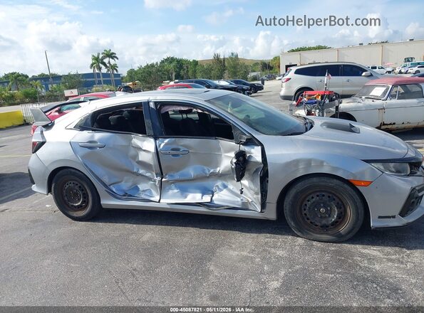 SHHFK7H63MU232720 2021 HONDA CIVIC Silver წინა ხედი
