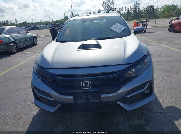 SHHFK7H63MU232720 2021 HONDA CIVIC Silver ხელსაწყოთა პანელის ხედი