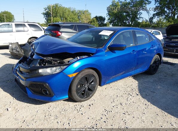 SHHFK7H65KU212966 2019 HONDA CIVIC Blue Vista tres cuartos delantera izquierda