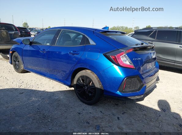 SHHFK7H65KU212966 2019 HONDA CIVIC Blue Trasero izquierdo