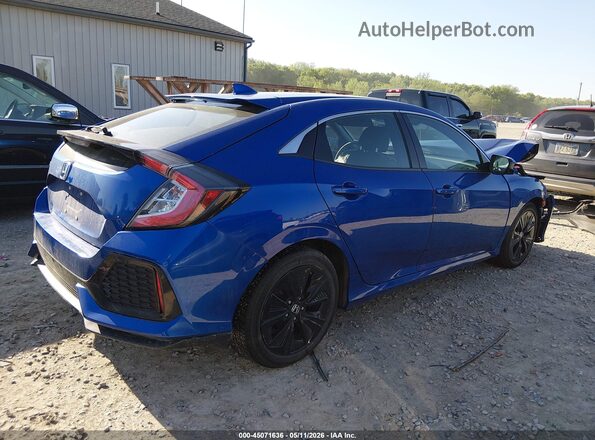 SHHFK7H65KU212966 2019 HONDA CIVIC Blue Trasero derecho