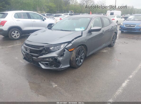 SHHFK7H65LU412277 2020 HONDA CIVIC Gray Vista tres cuartos delantera izquierda