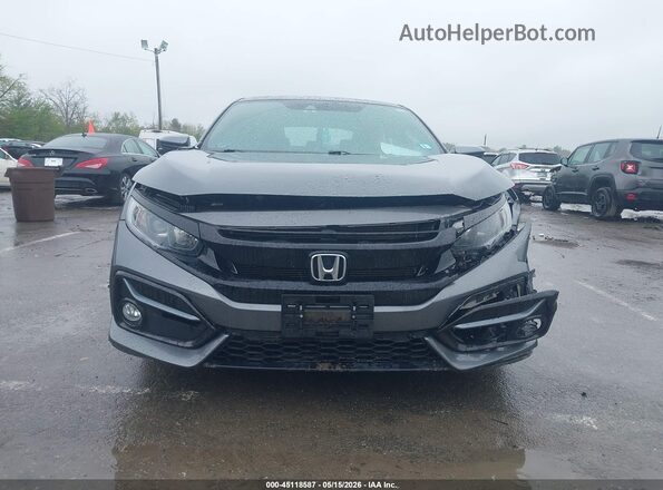 SHHFK7H65LU412277 2020 HONDA CIVIC Gray Vista del cuadro de instrumentos
