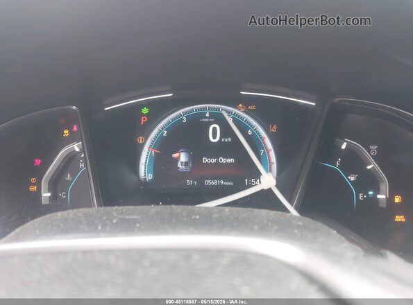 SHHFK7H65LU412277 2020 HONDA CIVIC Gray Vista de los asientos traseros