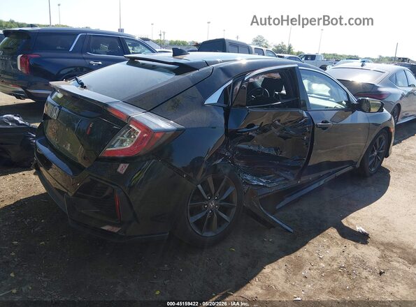 SHHFK7H65MU419604 2021 HONDA CIVIC Black Tył prawy