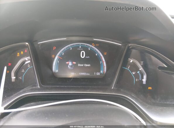 SHHFK7H65MU419604 2021 HONDA CIVIC Black Widok tylnych siedzeń