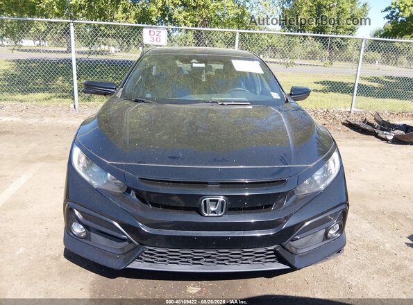 SHHFK7H65MU419604 2021 HONDA CIVIC Black Widok zestawu wskaźników