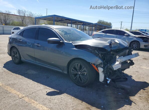 SHHFK7H66KU212720 2019 HONDA CIVIC Gray 