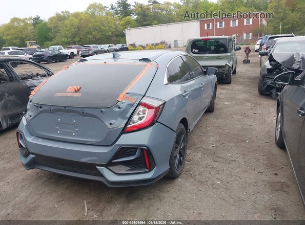 SHHFK7H66MU219282 2021 HONDA CIVIC Light Blue Tył prawy