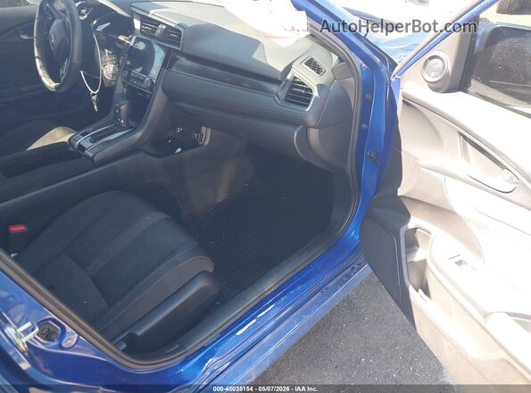 SHHFK7H67MU415036 2021 HONDA CIVIC Blue წინა სალონის ხედი